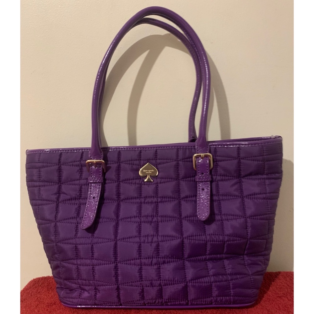 Sale Quilted Kate Spade shoulder handbag. Colorful circles NWOT